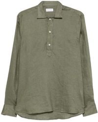 Tagliatore - Dustin Half-Button Shirt - Lyst