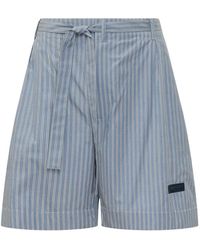 Givenchy - Kimono Striped Shorts - Lyst
