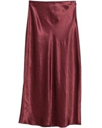 Vince - High-Waisted Midi Skirt - Lyst