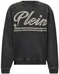 Philipp Plein - Strass Signature Sweatshirt - Lyst