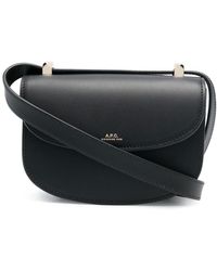 A.P.C. - Genève Foldover Crossbody Bag - Lyst