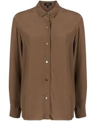 Theory - Oversized Shirt - Lyst