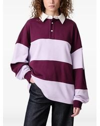 WRSTBHVR - Geri V2 Striped Polo Shirt - Lyst