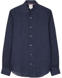 Paul Smith - Long-Sleeve Linen Shirt - Lyst