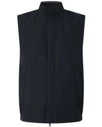Paul & Shark - Zip-Up Sleeveless Jacket - Lyst