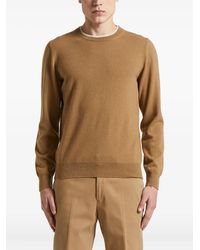 Peserico - Woll-Kaschmir-Pullover mit rundem Ausschnitt - Lyst