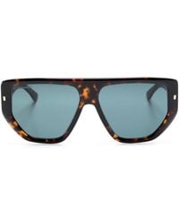 DSquared² - Hype Tortoiseshell Pilot-frame Sunglasses - Lyst