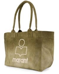 Isabel Marant - Yenky Logo-Print Tote Bag - Lyst