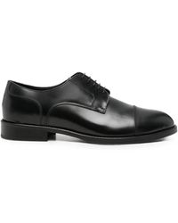 VELA SHOP - Leather Derby Shoes - Lyst
