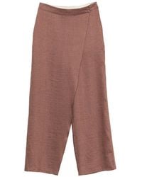 Alysi - Striped Pocket Trousers - Lyst