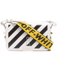 off white soft binder clip bolsa
