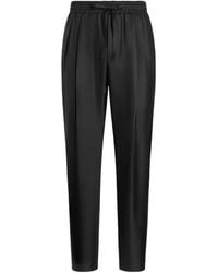 Dolce & Gabbana - Silk Twill Jogging Trousers - Lyst