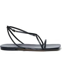Proenza Schouler - Square-toe Leather Sandals - Lyst