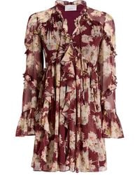 Cinq À Sept - Mae Bouquet Albani Mini Dress - Lyst