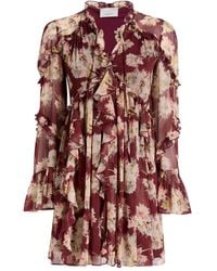 Cinq À Sept - Mae Bouquet Albani Mini-Jurk - Lyst