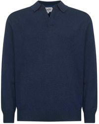 Mc2 Saint Barth - Polo de canalé con bordado - Lyst
