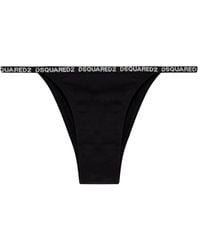 DSquared² - Logo-Print Briefs - Lyst