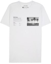 Osklen - T-Shirt Met Grafische Print - Lyst