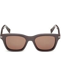 ZEGNA - Square-Frame Sunglasses - Lyst