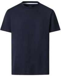 Hackett - Pima Katoenen T-Shirt Met Logodetail - Lyst