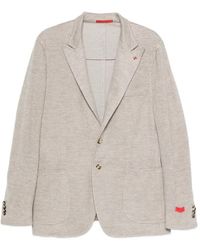 Isaia - Houndstooth-Pattern Blazer - Lyst