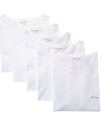Paul Smith - Pack de cinco camisetas - Lyst