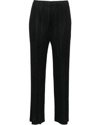 Pleats Please Issey Miyake - Issey Miyake Pleats Please Trousers - Lyst