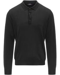 K-Way - Rey Long-Sleeve Polo Shirt - Lyst