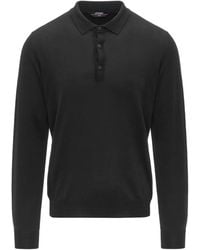 K-Way - Rey Long-Sleeve Polo Shirt - Lyst