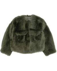 Manzoni 24 - Lambskin Flap-Pocket Jacket - Lyst