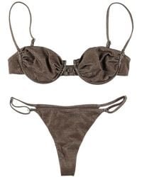 MATINEÉ - Marina Gathered Bikini - Lyst