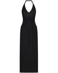 The Attico - Halterneck Tulle Dress - Lyst