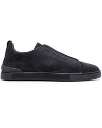 ZEGNA - Low-Top Slip-On Sneakers - Lyst