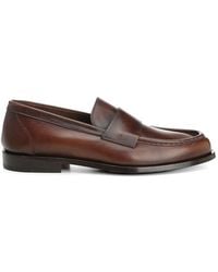 Corvari - Leather Loafer Shoes - Lyst