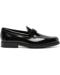 Tod's - T Timeless Leather Loafers - Lyst