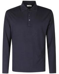 Seventy - Long-Sleeve Wool Polo Shirt - Lyst