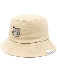 Maison Kitsuné - Sombrero de pescador con motivo Fox - Lyst