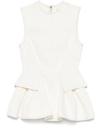 Remain - Peplum Denim Top - Lyst