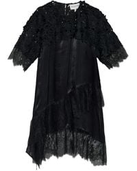 Munthe - Rada Lace-Panel Dress - Lyst