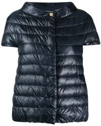 Herno - Chaqueta acolchada de manga corta Great - Lyst