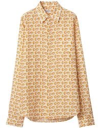 Burberry - Silk Mini Shirt For - Lyst