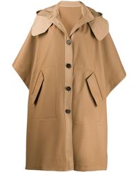 JOSEPH Trenchcoat Met Cape - Naturel