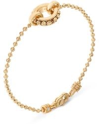 Officina Bernardi - 18Kt Dora Moon Diamond Bracelet - Lyst