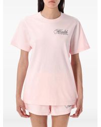 Sporty & Rich - Logo-Print T-Shirt - Lyst