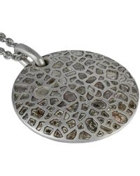 Parts Of 4 - Collier Disk En Sterling Serti De Diamant - Lyst