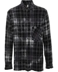 Giorgio Brato - Plaid-Check Shirt - Lyst