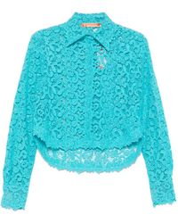 Ermanno Scervino - Floral-lace Shirt - Lyst