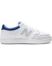 New Balance - 480 "white/blue" Sneakers - Lyst