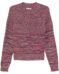 Henrik Vibskov - Purl Knit Panelled Sweater - Lyst
