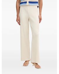 Joseph Ribkoff - Ribbed Wide-Leg Trousers - Lyst